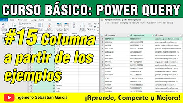 Agregar una Columna a partir de Ejemplos en Power Query