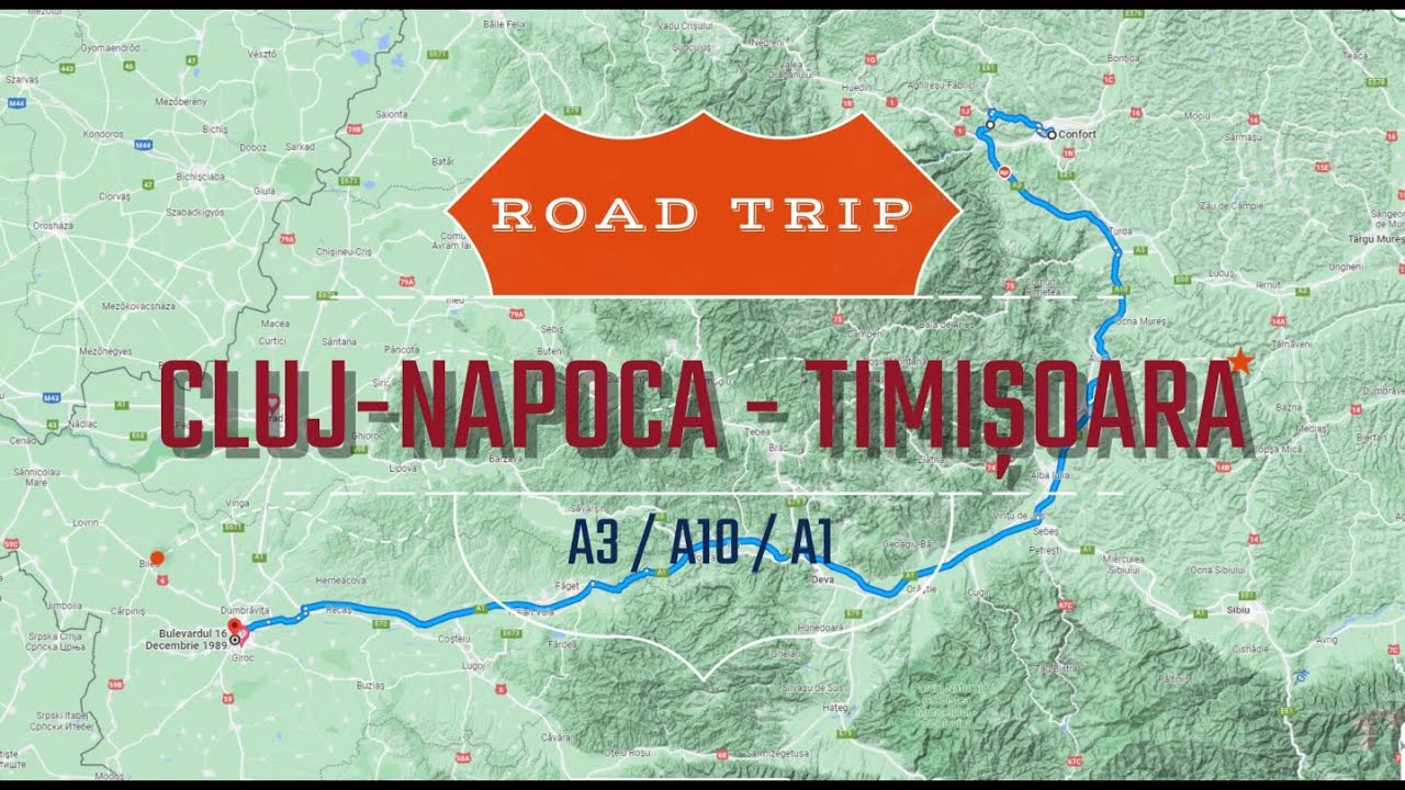 A3/A10/A1 Cluj-Napoca - Timișoara