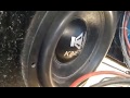 Kinetic KS-10 1000w Peak / 500w RMS 10inch Subwoofer Dual 4-ohm Pt 2