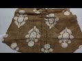 Beautiful sleeve design cutting and stitching for kurti/blouse.