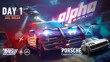 Need For Speed: No Limits | 2022 Porsche Cayenne Turbo GT (Alpha B.R.A.V.O - Day 1 | Jail Break)