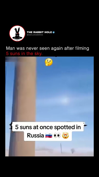 Man was never seen again after filming 5 suns in the sky