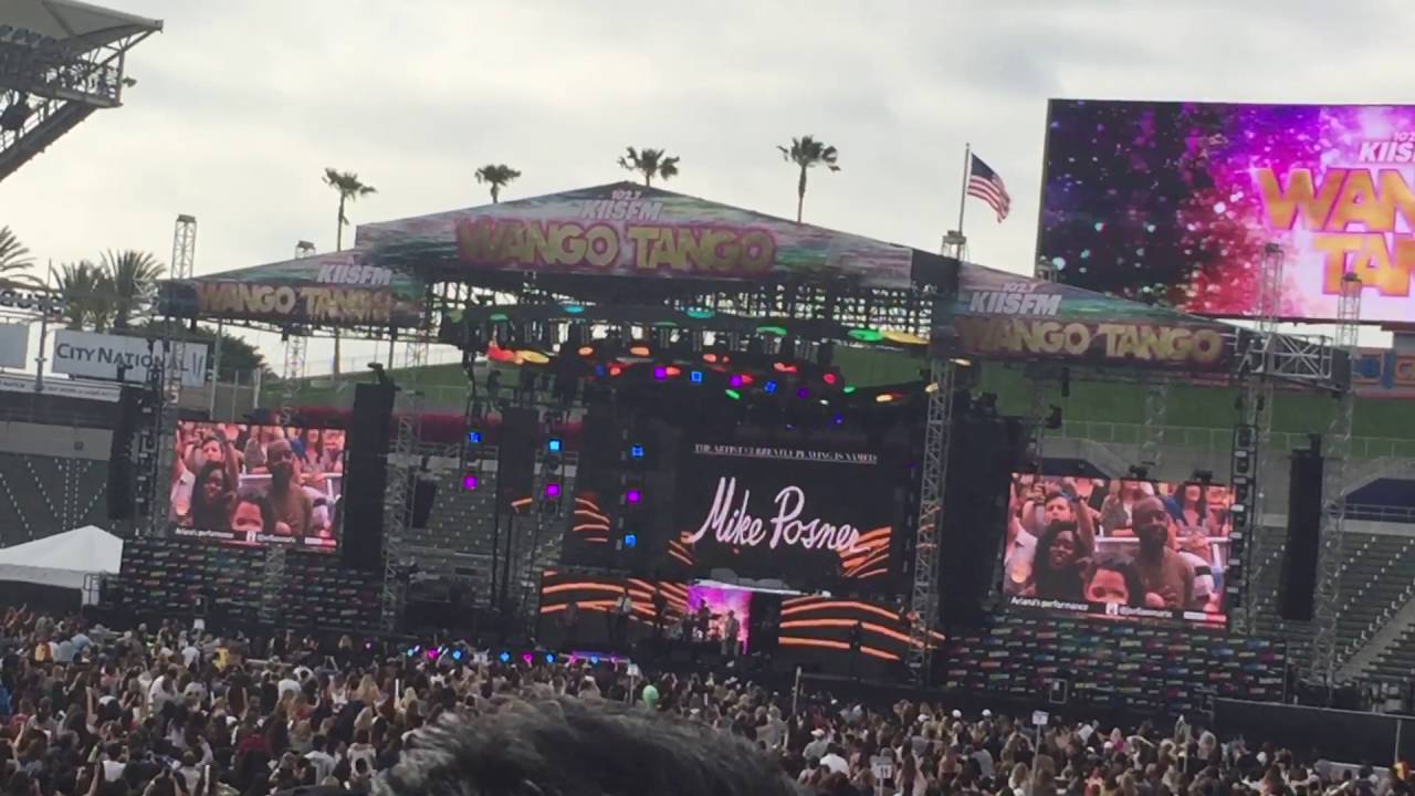 Mike Posner live Wango Tango