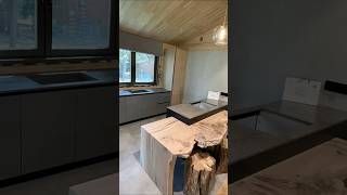 Общая стоимость проекта — 315 200  руб. #столешницадлякухни #кварц #остров #кухонныйостров #акрил