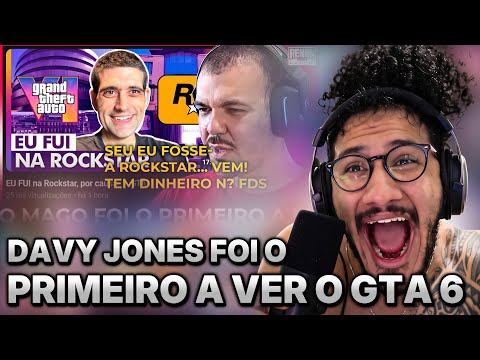 🛑 REAGINDO @renamplay VENDO @Gameplayrj SENDO O PRIMEIRO BRASILEIRO NO MUNDO IR AO EVENTO DO #gta6