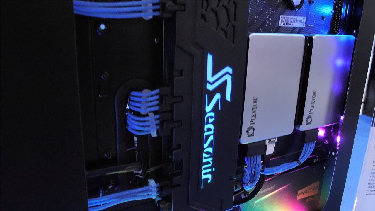 Awesome RGB Cable Management Raceway & New SFX PSU From Seasonic