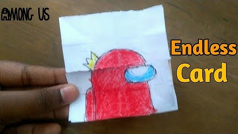Tutorial Among us Transformations | Endless Card