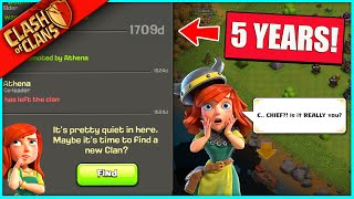 LOGGING INTO MY SUPER-NOOB CLASH BASE FOR THE FIRST TIME IN 5 YEARS