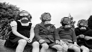 VERY CREEPY! People Wearing Gas Masks on Old Photos