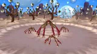 Spore Creature Creator Video-freaky alien monster