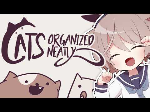 【Cats Organized Neatly】まったりねこぱずる【そらのとあ】