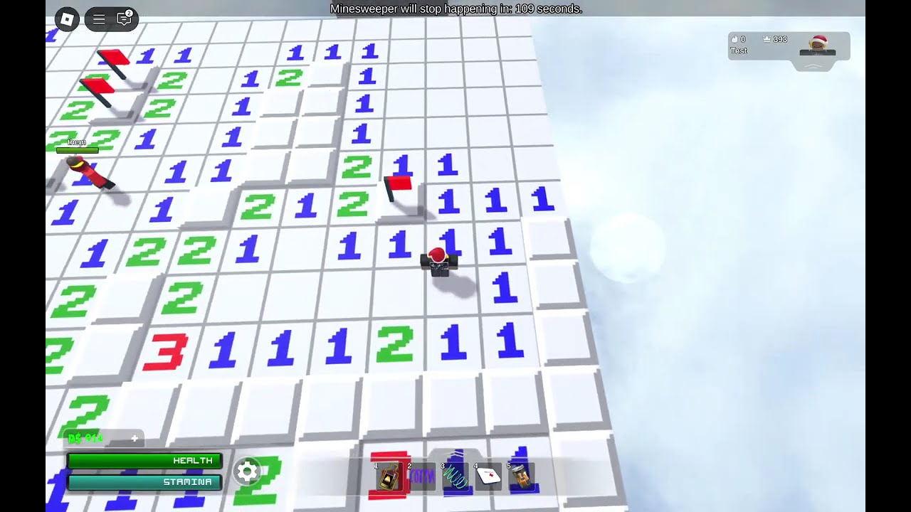 Beating Minesweeper in SEWH