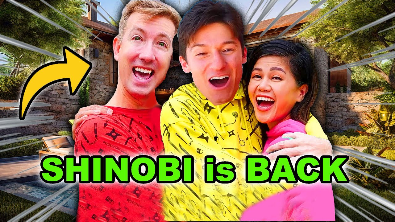 What Is Chad And Vy Phone Number SHINOBI is BACK!!😱 SPY NINJAS REUNITED ( VY & CHAD ) - YouTube