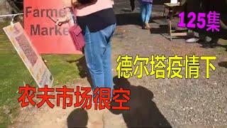 德尔塔疫情持续 走去买菜 汉密尔顿农夫市场摊主少了大半 人们站在外面不少 都戴着口罩 最后我和飞妈在附近华人超市终于买到了菜 原本普通生活却不同了-Fay飞游记新西兰125集