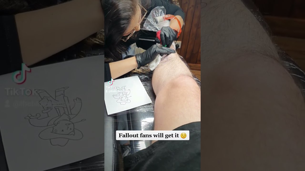 Fallout fans will dig the new tattoo. thanks Rock'N'Ink for the awesome job!