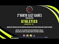 3rd North East Games Nagaland 2024 | Athletics | Day 3