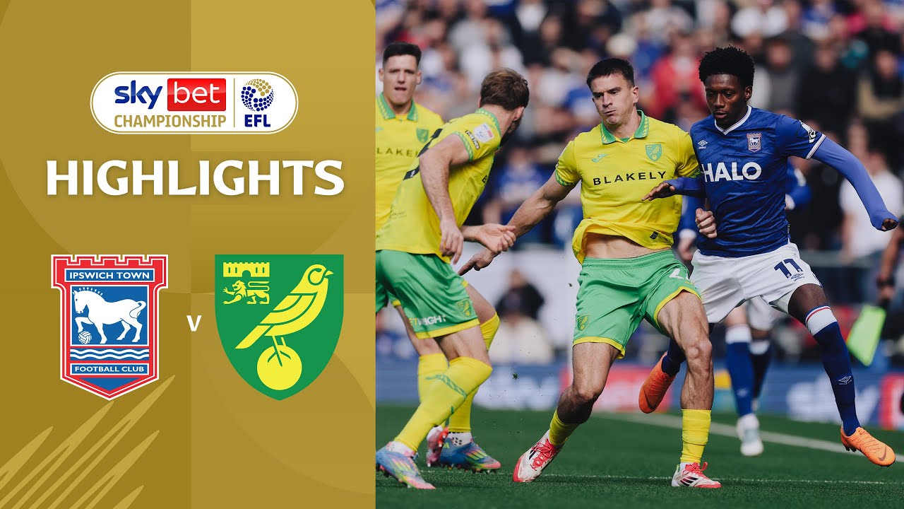 [Highlight] EFL Championship : Ipswich Town vs Norwich City (05-10-68)