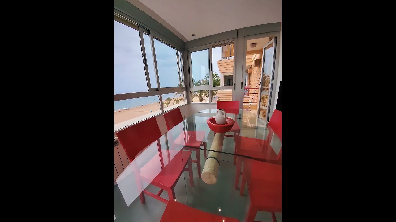 TEMPORARY RENTAL ON THE BEACHFRONT PONIENTE BENIDORM