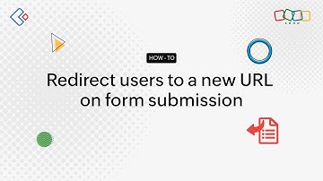 How to redirect users to a new url on form submission? | Zoho Creator