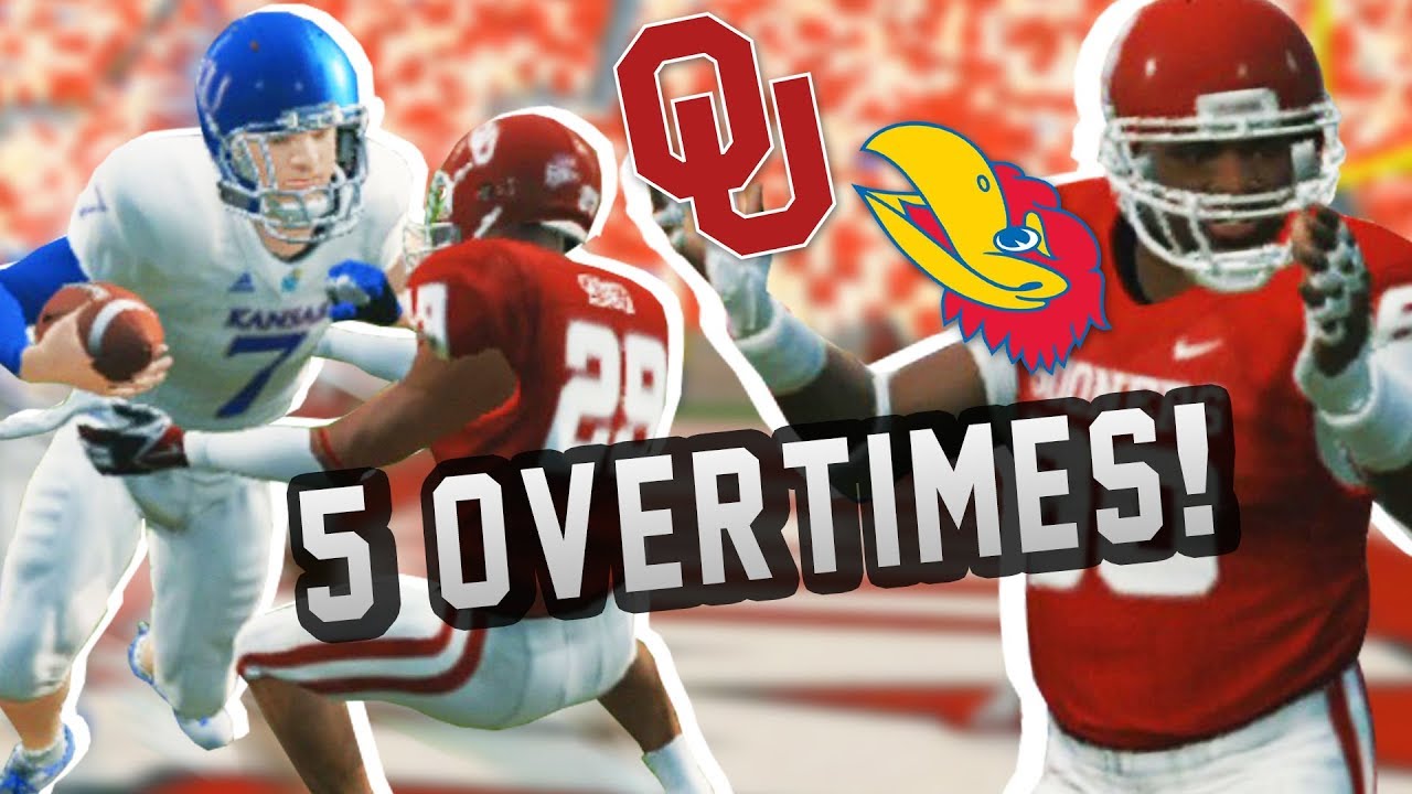 5 OT'S AGAINST OUR RIVALS // NCAA 14 Road to Glory #19