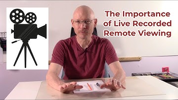 Enigma Pt 1. The Importance of Live Recorded Remote Viewing.