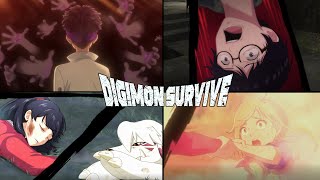 Digimon Survive - All Character & Digimon Death Scenes Compilation