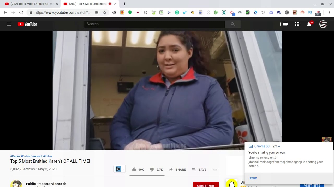 first screen record - YouTube