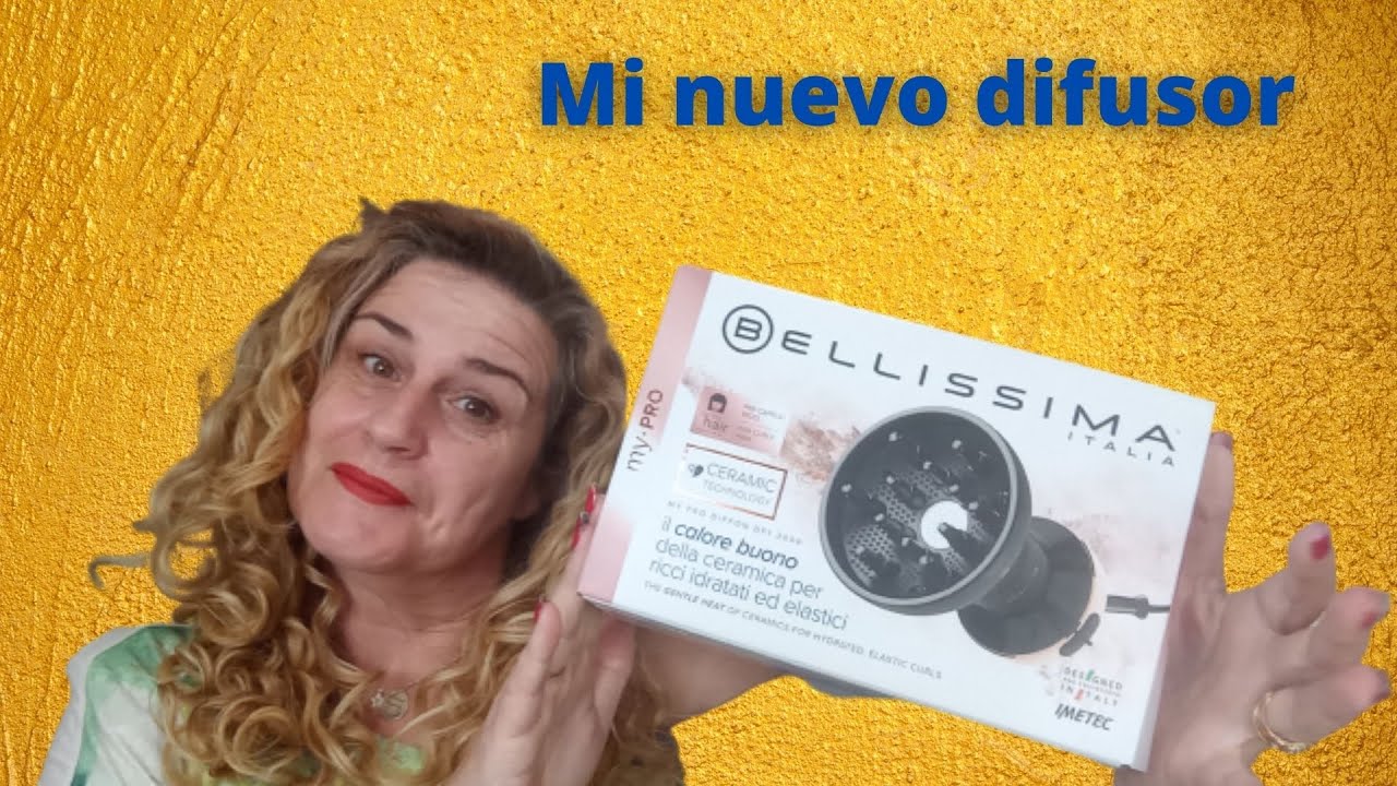 Qué opino sobre el difusor de Bellísima tecnología de cerámica?#curly  #curlygirl #bellisima - YouTube
