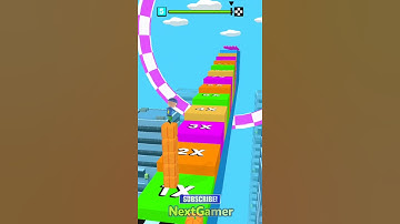 Cube Surfer!🏂🏿💎Mobile Gameplay By NextGamer (Android,iOS) Level 5 #shorts