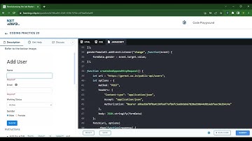 Add User | Coding Practice 20 | Forms | NxtWave | ccbp 4.o