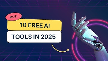 Top 10 Free AI Tools You MUST Try in 2025!