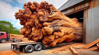 Download Lagu Unique Secrets For Processing Solid Wood // Solid Wood Tea Table by Young Talented Carpenter! MP3