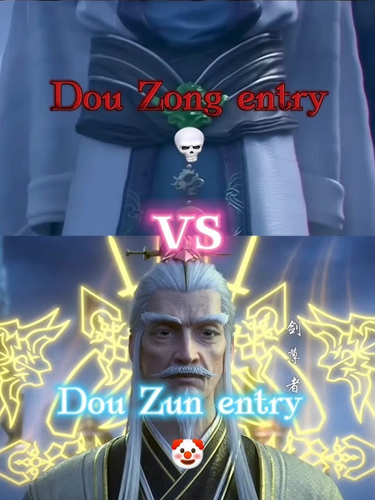 Dou Zun entry vs God Dou Zong entry 🔥 |battle through the heavens| #btth#donghua#btthseason5