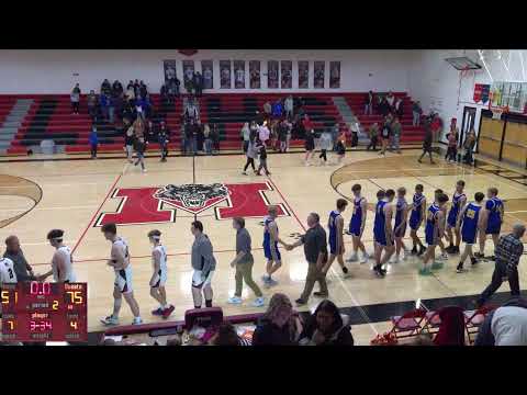 Little Wolf High School vs Bonduel High School Mens Varsity Basketball