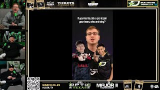 Scump Reacts to Pros Picking Their Dream Teammates! 🤝 Update