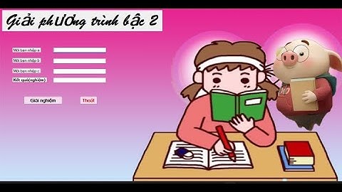 Cách tạo form giải phương trình bậc 2 bằng ngôn ngữ c# siêu sịn sò, bắt mắt(hướng dẫn chi tiết nha)