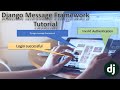 Django messages tutorial | Django message framework Tutorial