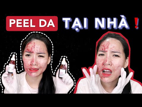 PEEL DA TẠI NHÀ? Serum ĐAU ĐỚN | CHỌN The Ordinary hay Red Peel Tingle Serum?