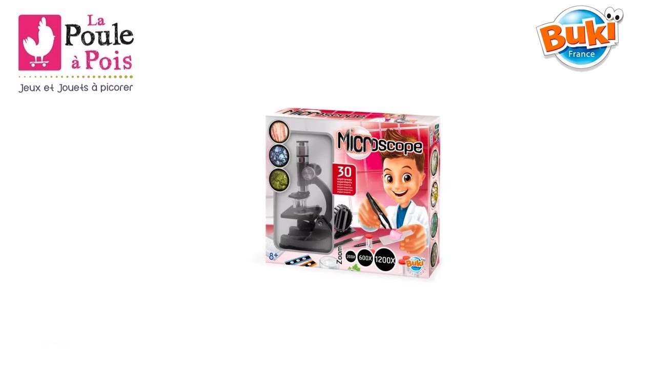 Miscroscope enfant - Coffret microscope optique – L'Enfant Malin