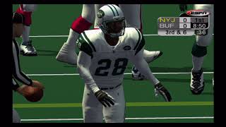 ESPN NFL 2K5 Franchise mode - New York Jets vs Buffalo Bills