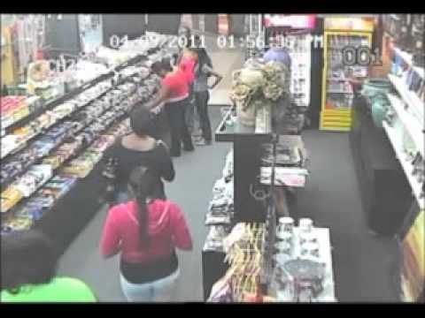 EXCLUSIVE Video Footage of shoplifting at Trincity Mall, Trinidad