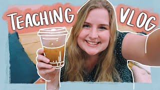 SUNDAY TEACHER PREP VLOG | lesson plan with me to make data driven centers and achieve weekly goals