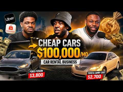 This Man Makes $100,000+ A Month Renting ECONOMY Cars to Uber and DoorDash Drivers