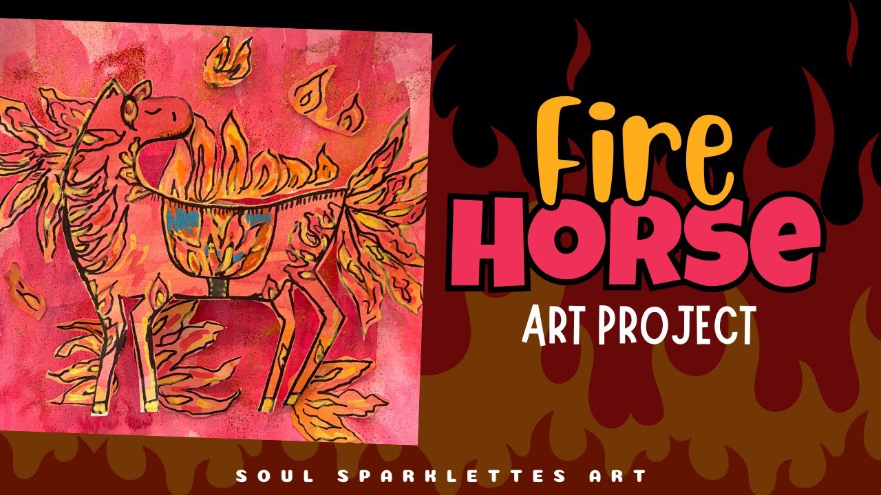 Fire Horse Art Project | Chinese New Year 2026 – Year of the Fire Horse ...
