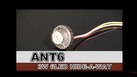 NEW ANT6 HIDE-A-WAY Light Warning Light