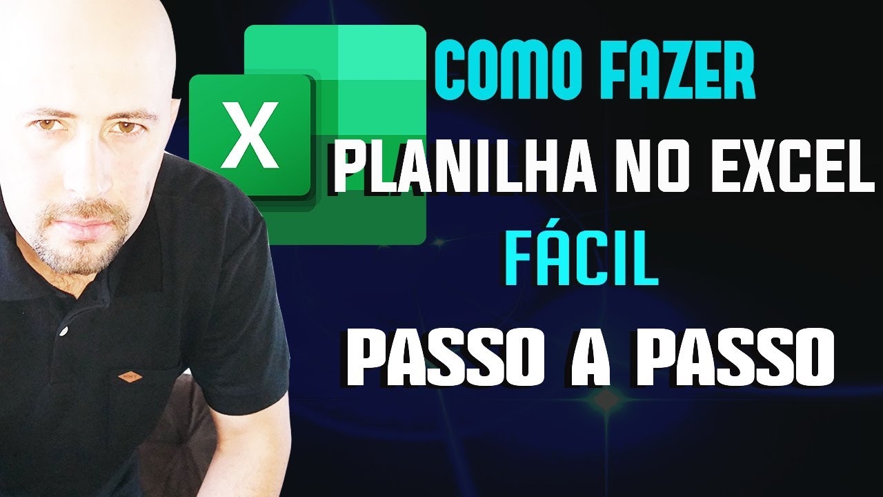 Como fazer planilha no Excel rápido e FÁCIL passo a passo do ZERO ...