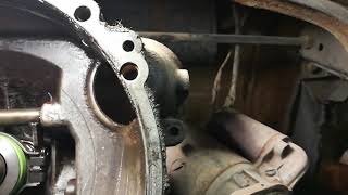 VW Beetle Bus Type 3 starter bushing install