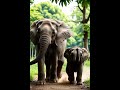 Elephant and elephant baby fun video #ai #aivideo #shortsviral #aivideo #shortvideo #shorts #video