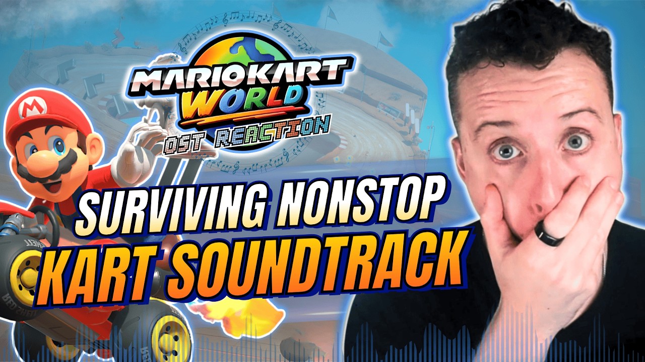 Music Teacher ENTIRE Mario Kart WORLD SOUNDTRACK