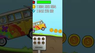 Hippie Van Backflip 🙃 in Hill Climb Racing Game funny video